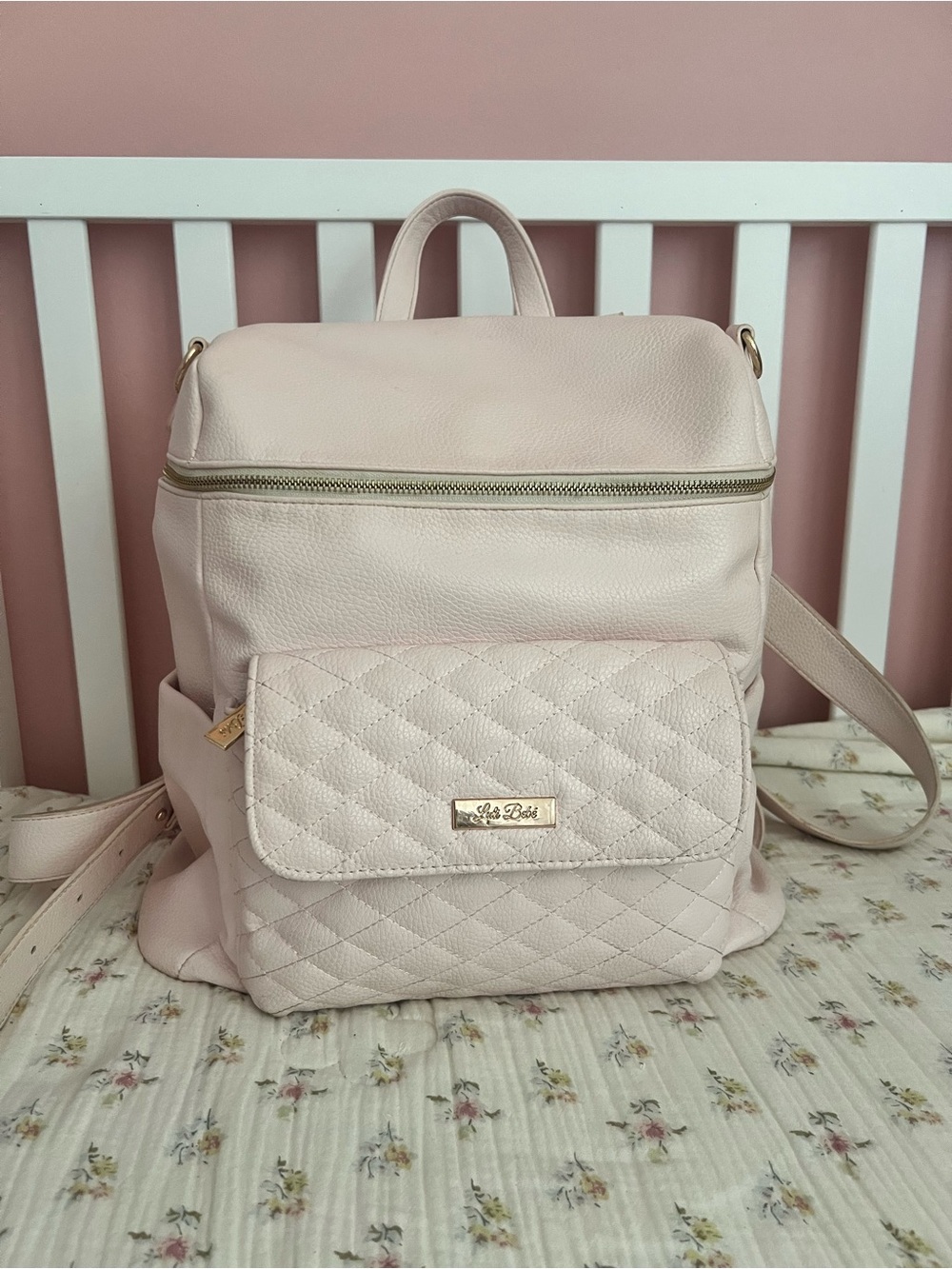 Luli Bebé signature backpack diaper bag